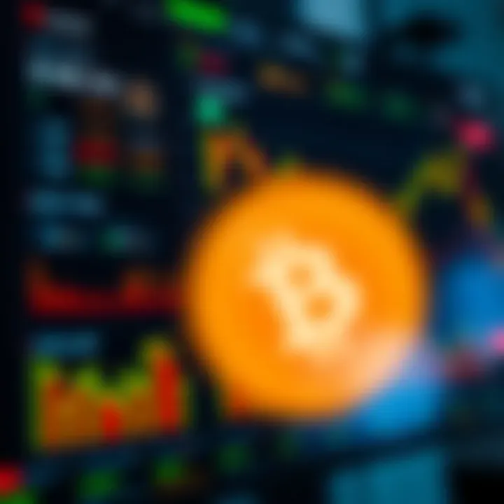 Dashboard showing various cryptocurrency prices and trading options on a digital platform