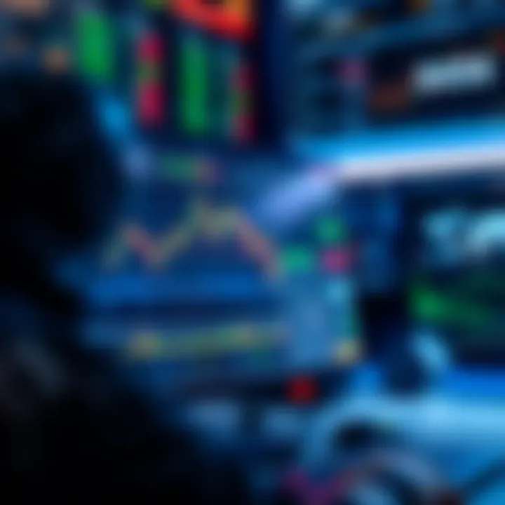 Illustration of a digital trading bot interface showing automated binary options trading activity