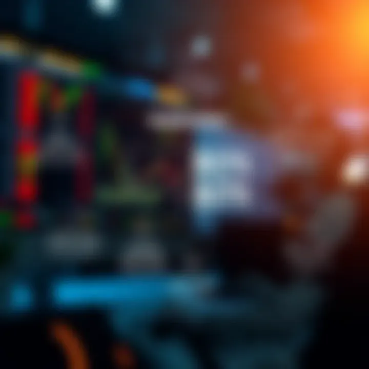 Diagram showing how binary trading bots automate market analysis and execute trades