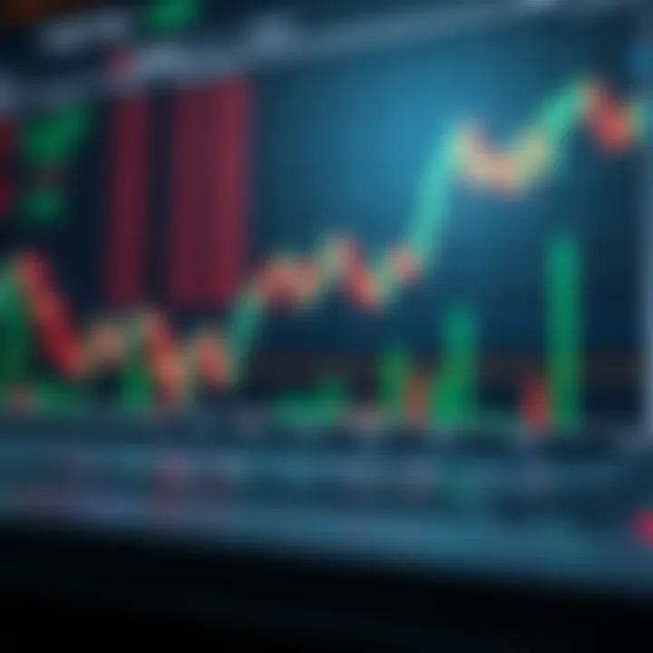 Currency Pairs and Market Trends in Forex Trading Illustration showing currency pairs and forex market chart with upward trends