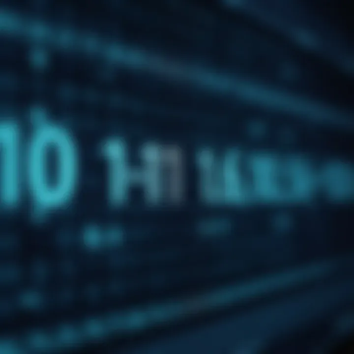 Illustration displaying conversion of a fractional decimal value into binary representation