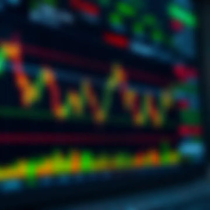 Forex Market Trends and Currency Exchange Analysis Graph showing forex market trends and currency exchange rates indicating strategic analysis