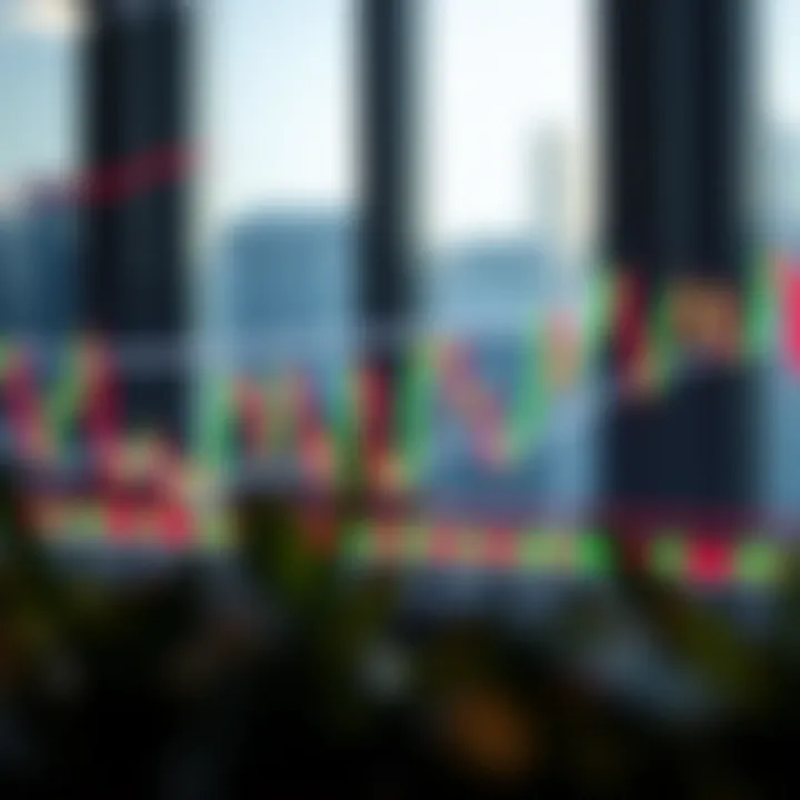 Visual representation of multiple candlestick patterns used in technical analysis