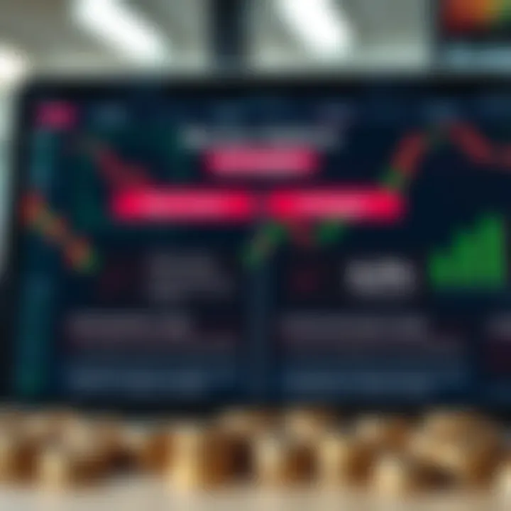 Graphical representation of risk factors and trading strategies for binary options and forex markets