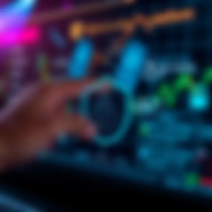 Security Features in Cryptocurrency Trading Platforms Graphic illustrating secure transaction and data protection in cryptocurrency trading