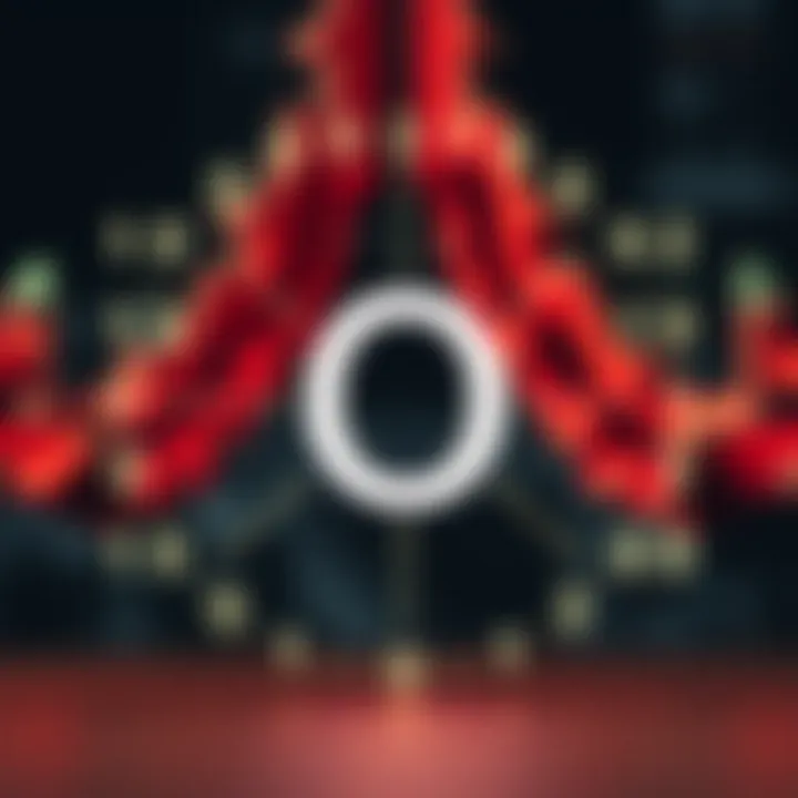 Diagram illustrating the binary number system with digits zero and one interconnected