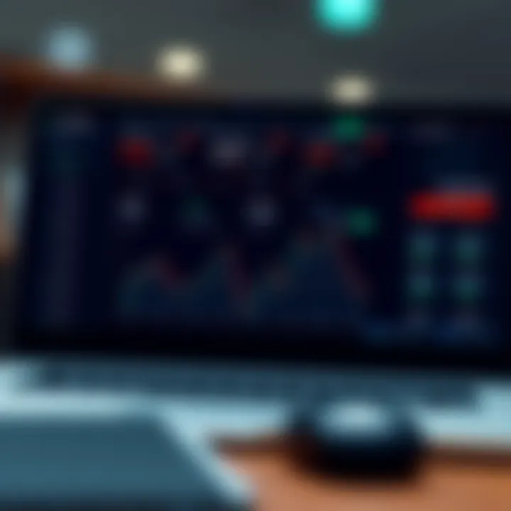 Dashboard displaying key metrics and data from a binary bot analysis tool for automated trading