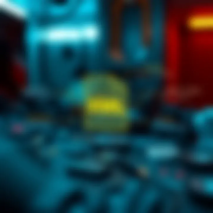 Diagram illustrating the structure and components of a binary bot XML file used in automated trading platforms