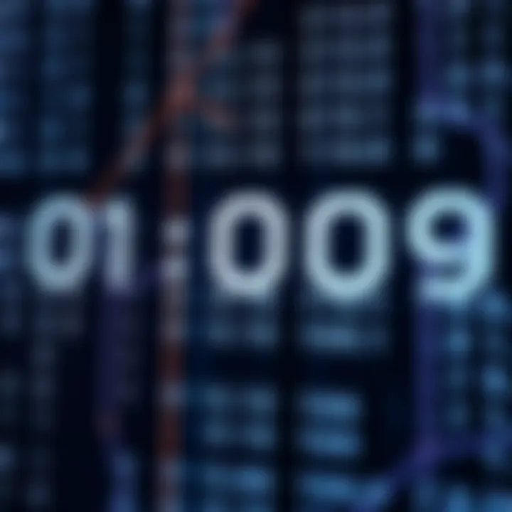 Binary Arithmetic in Digital Computing Visual representation of binary arithmetic showcasing addition of binary digits