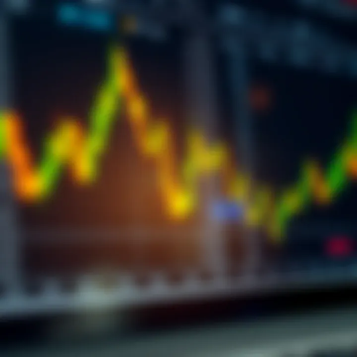 Digital Chart Depicting Binary Options Trading in Kenya Illustration of digital financial chart showcasing binary options trading concepts for Kenyan market