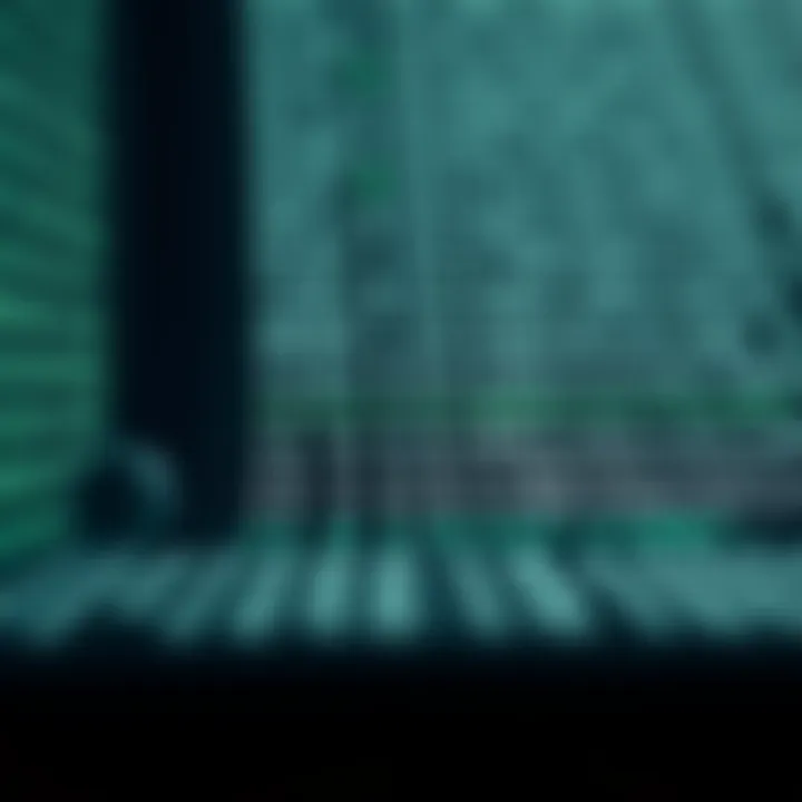 Visualization of binary search dividing a sorted list into halves to locate a target value