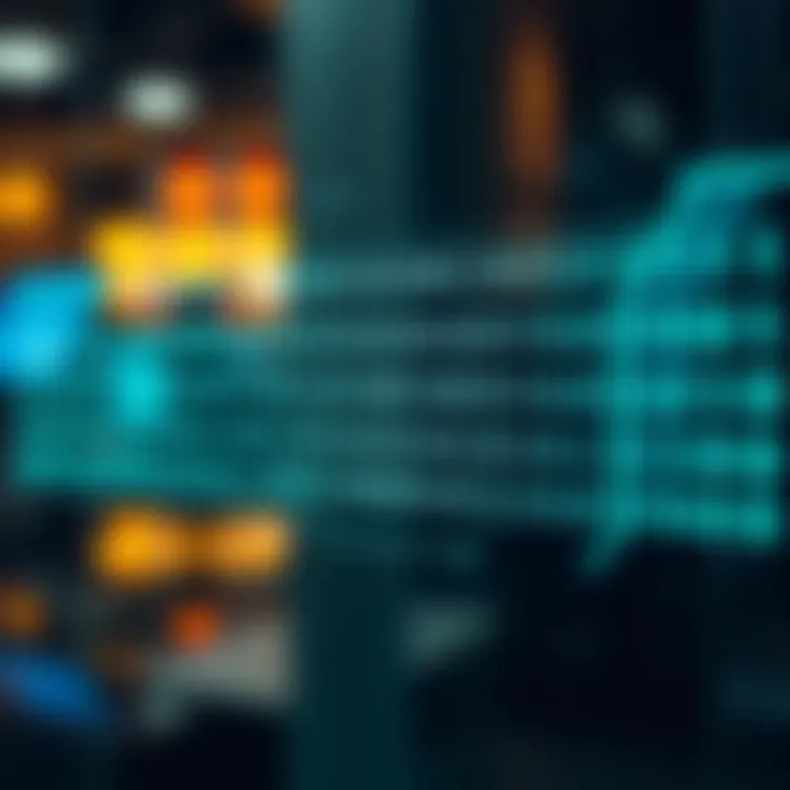 Diagram illustrating binary code with ones and zeros representing digital data