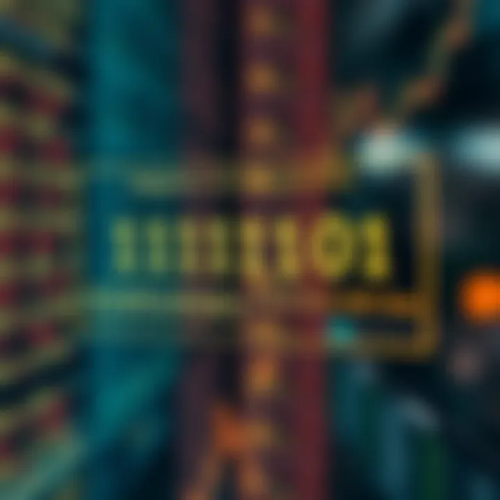 Diagram illustrating the conversion of binary code into readable text through a binary translator