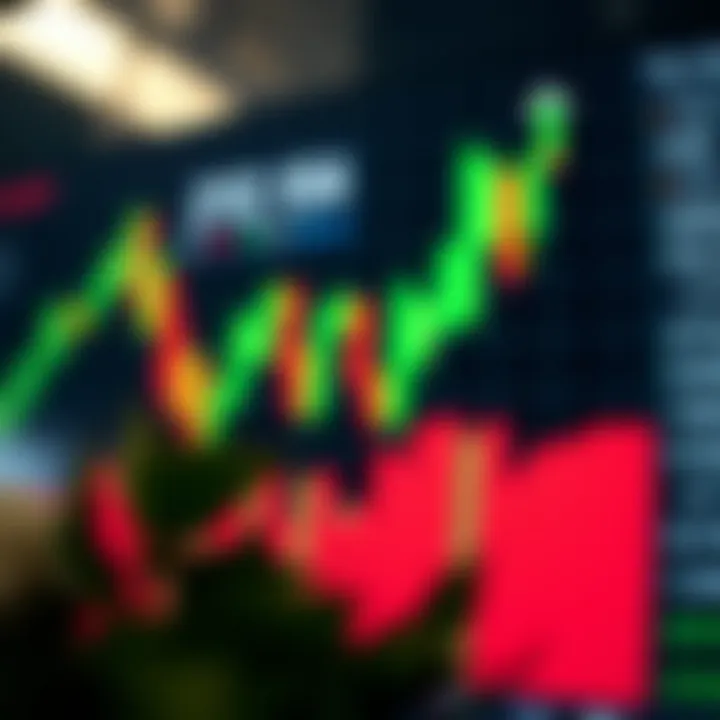 Bullish and bearish flag chart patterns illustrating potential trend continuation in forex markets