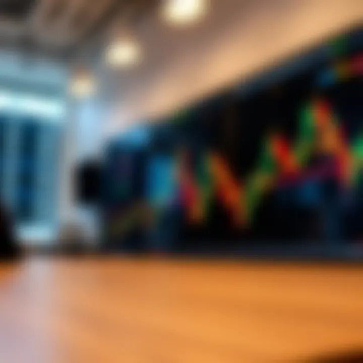 Symmetrical Triangle Pattern and Breakout Signals in Forex Trading Symmetrical triangle chart pattern showing market consolidation and breakout potential in currency trading