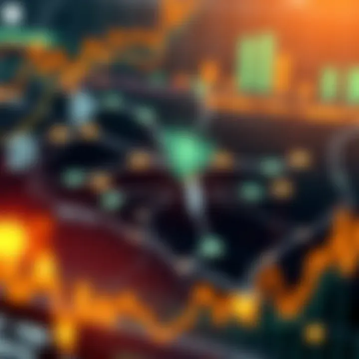 Digital illustration of cryptocurrency symbols overlaid on a map of Kenya showing market connections