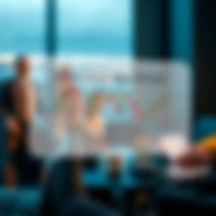 Diagram illustrating the structure of the forex market with currency pairs and trading sessions