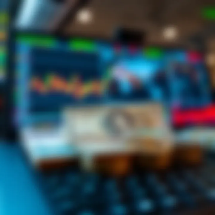 Overview of Forex Trading Platforms and Currency Market Access in Kenya Illustration of digital forex trading platforms with Kenyan shilling and global currencies