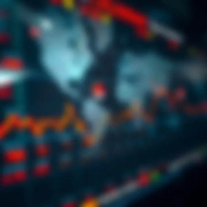 Global economic indicators displayed on a digital calendar interface highlighting key forex market events