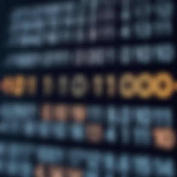 Illustration demonstrating multiplication of binary digits using the shift-and-add technique