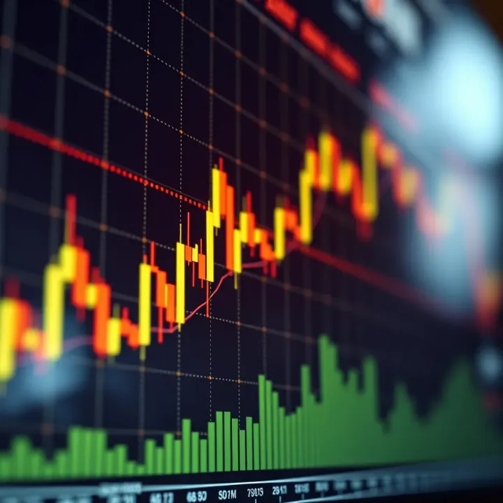 Chart illustrating bullish candlestick patterns indicating potential upward market trends