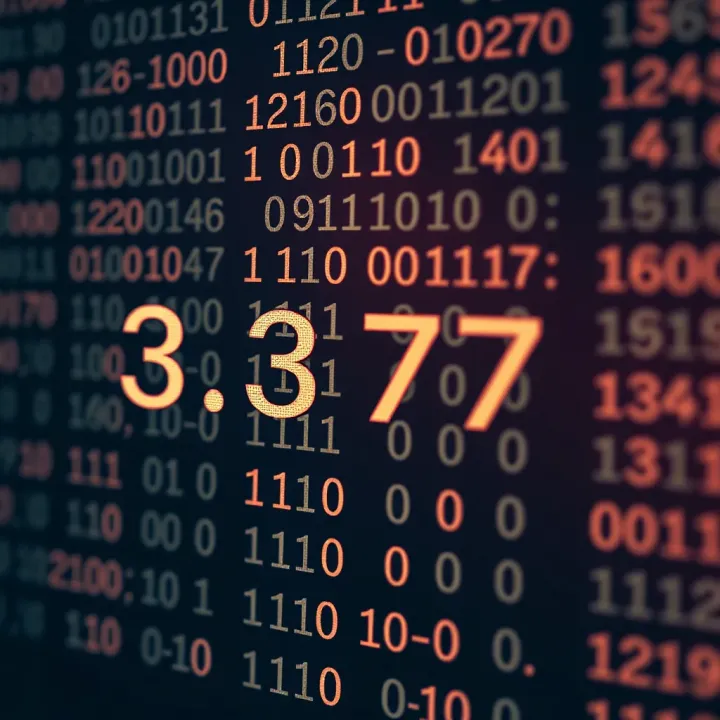 Diagram illustrating how to convert a decimal integer to a binary number