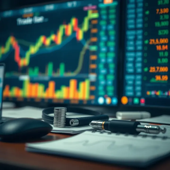 Illustration of risk management tools for forex traders