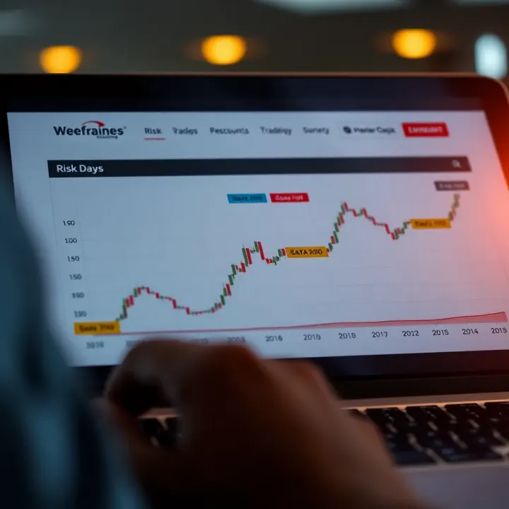 Graph illustrating risk management strategies and account types for forex traders
