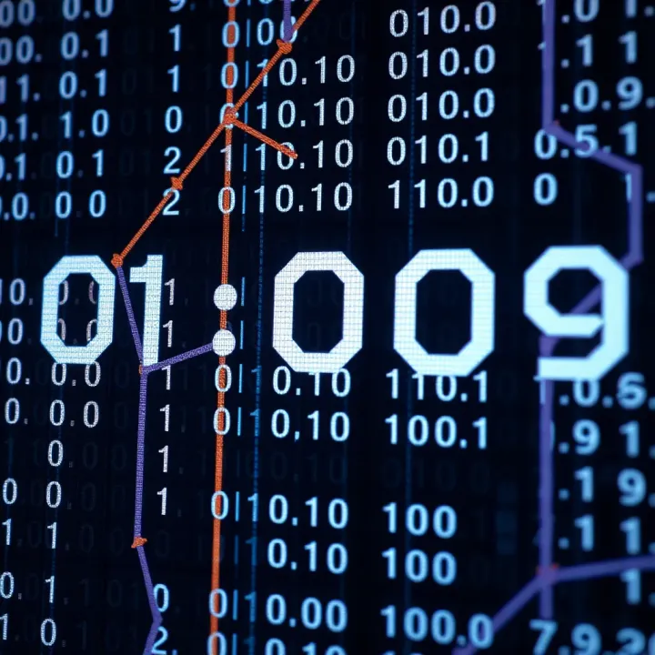 Visual representation of binary arithmetic showcasing addition of binary digits