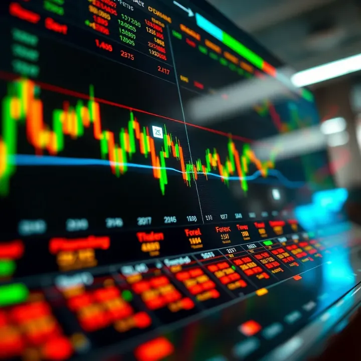 Comparison chart highlighting the operational differences between binary options and forex trading
