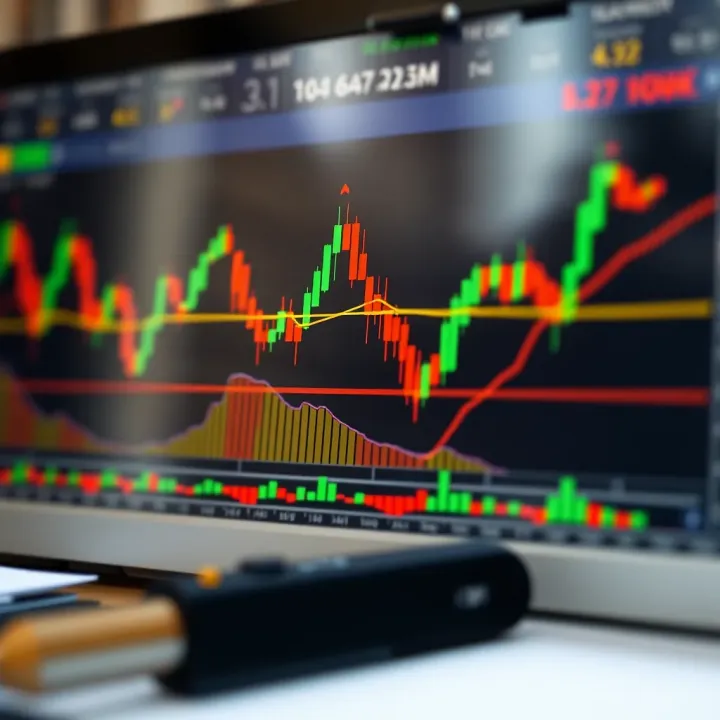 Annotated forex chart illustrating bullish and bearish patterns with entry and exit points